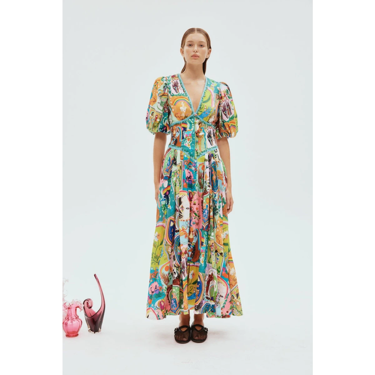 Alemais Evergreen Midi Dress