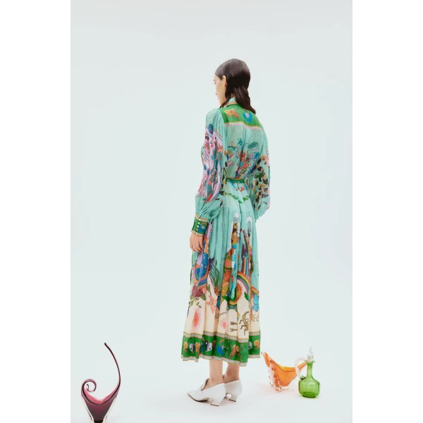 Alemais Evergreen Shirtdress