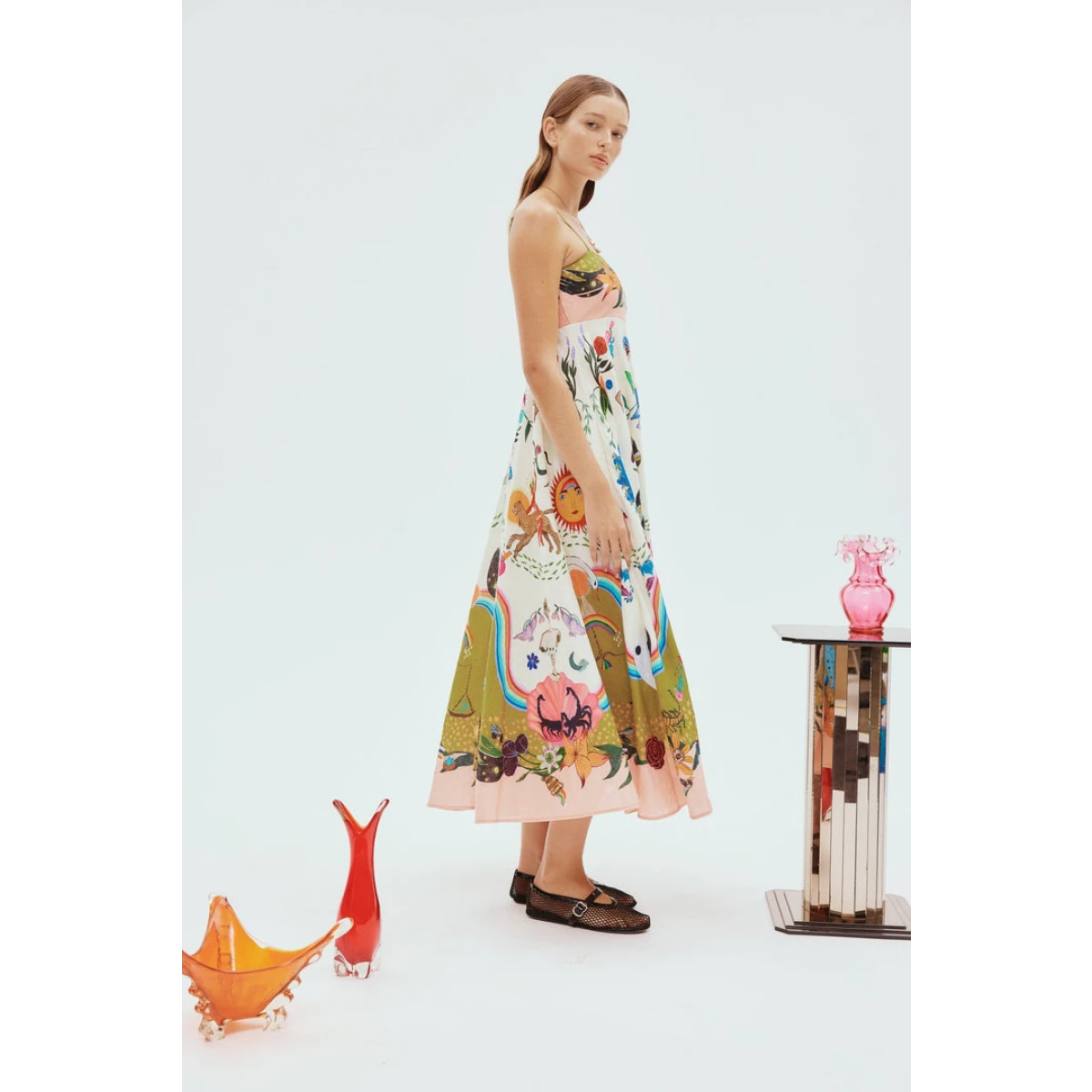 Alemais Evergreen Sundress