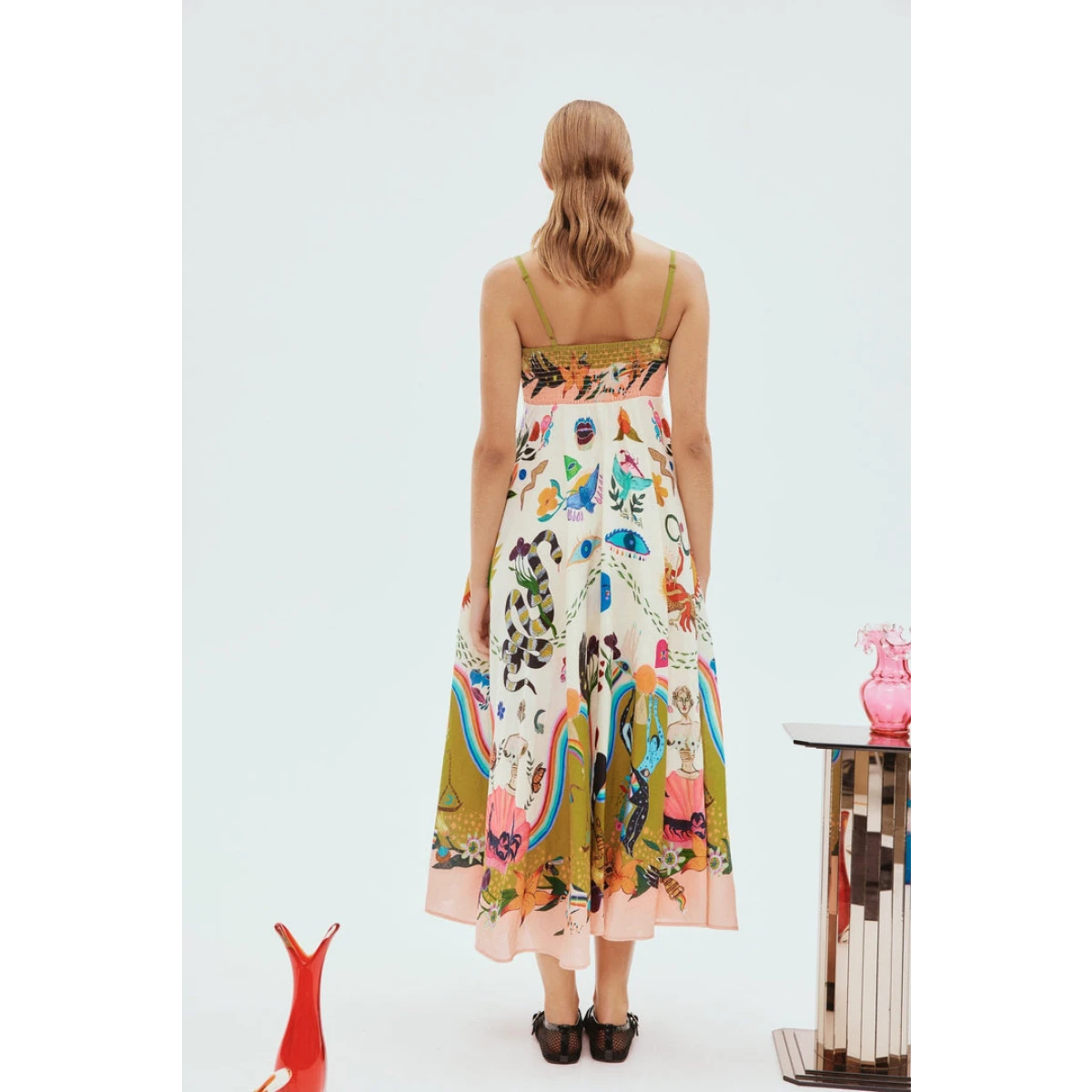 Alemais Evergreen Sundress