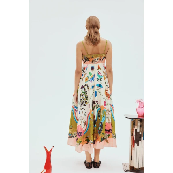 Alemais Evergreen Sundress