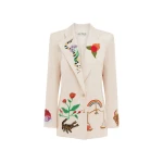 Alemais Zelda Embroidered Blazer