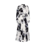 Alexander Mcqueen Chiaroscuro Shirt Dress in Electric Blue 454666 nobg Alexander Mcqueen Chiaroscuro Shirt Dress in Electric Blue 454666 nobg