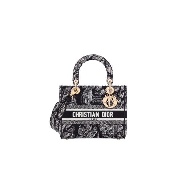 Dior Medium Lady D Lite Bag 1598459 nobg