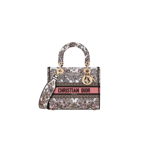 Dior Medium Lady D Lite Bag 969706 nobg