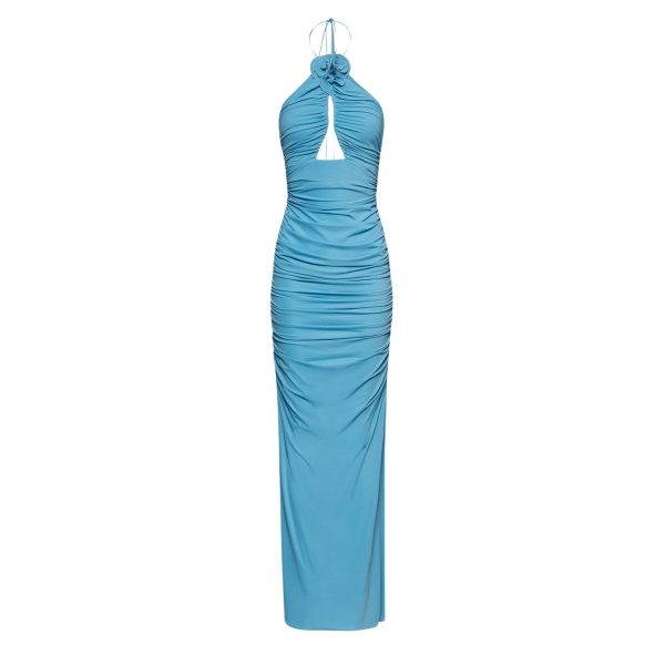 Magda Butrym Cutout jersey maxi dress in blue scaled36337 nobg