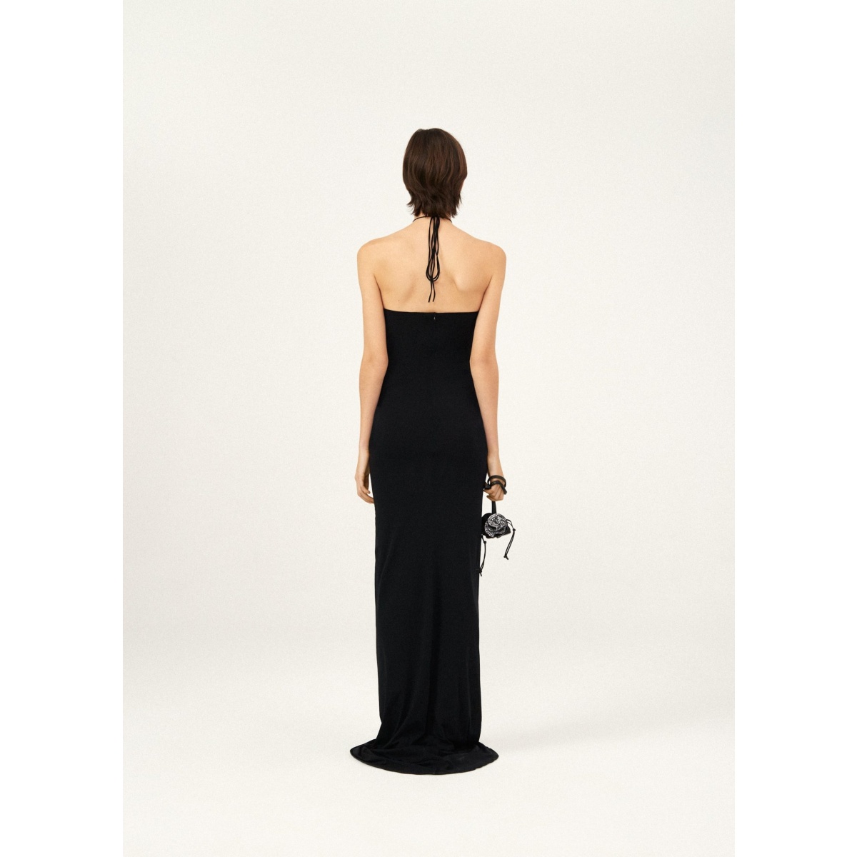 Magda Butrym Black Dress | Designer Collection | Coveti