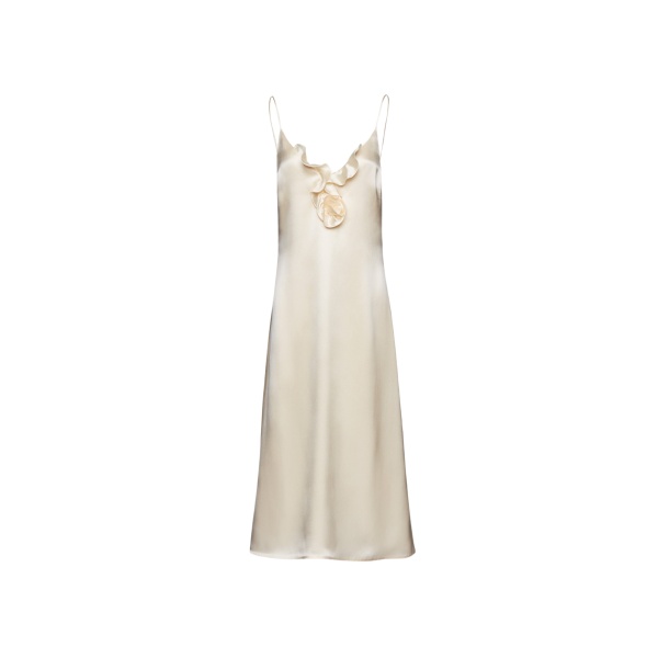 Magda Butrym Silk slip midi dress in cream scaled23784 nobg