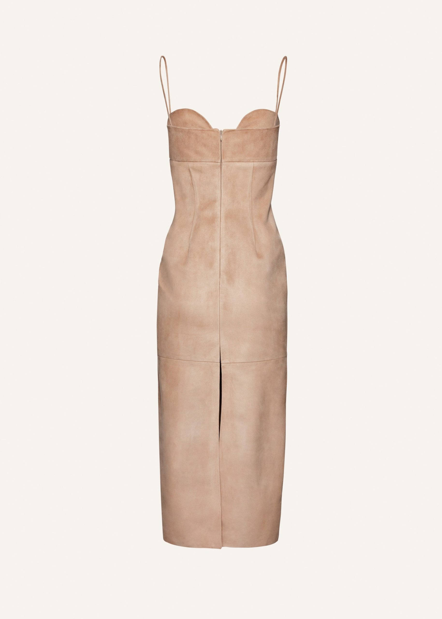 Magda-Butrym-Suede-bustier-