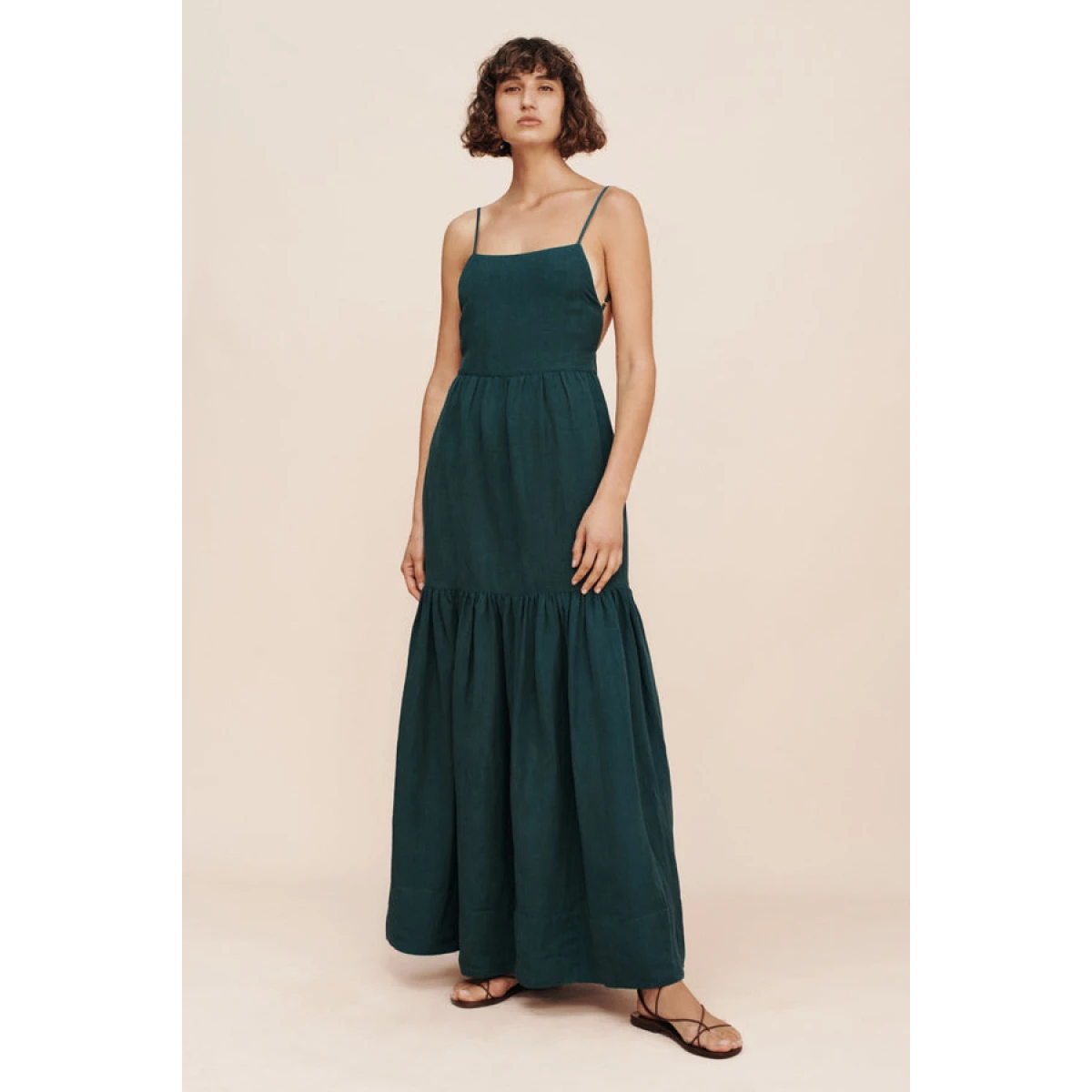 Posse The label Ellie Dress  Evergreen