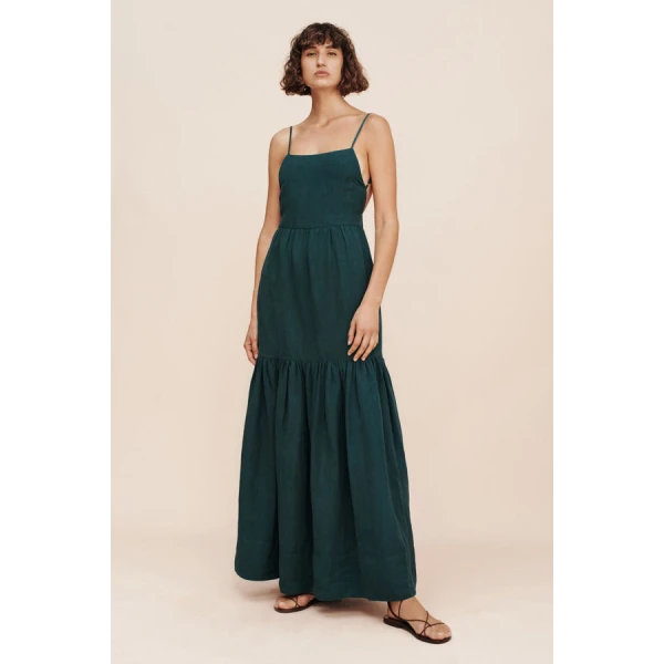 Posse The label Ellie Dress  Evergreen