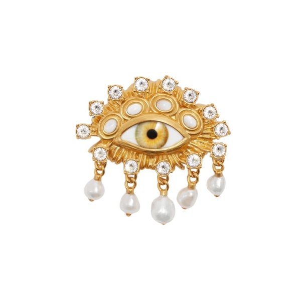 Schiaparelli Eye Brooch65411 nobg