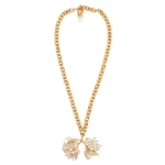 Schiaparelli Lung Pendant Necklace77265 nobg