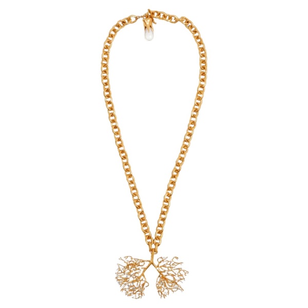 Schiaparelli Lung Pendant Necklace77265 nobg