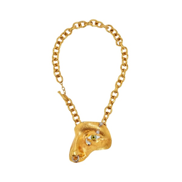 Schiaparelli Visage Necklace 223481 nobg