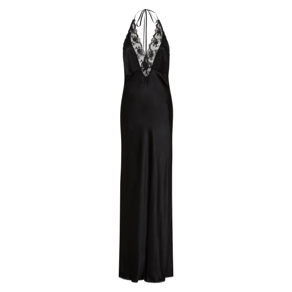 Sir The Label Aries Halter Gown45352 nobg