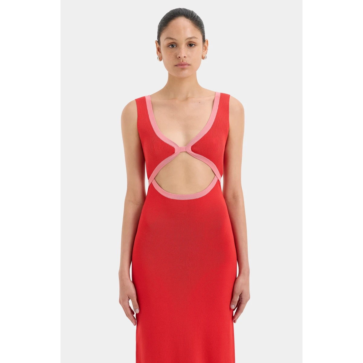 sir the label aries cut out dress