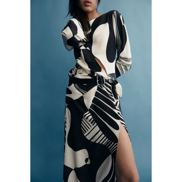 sir the label black dress