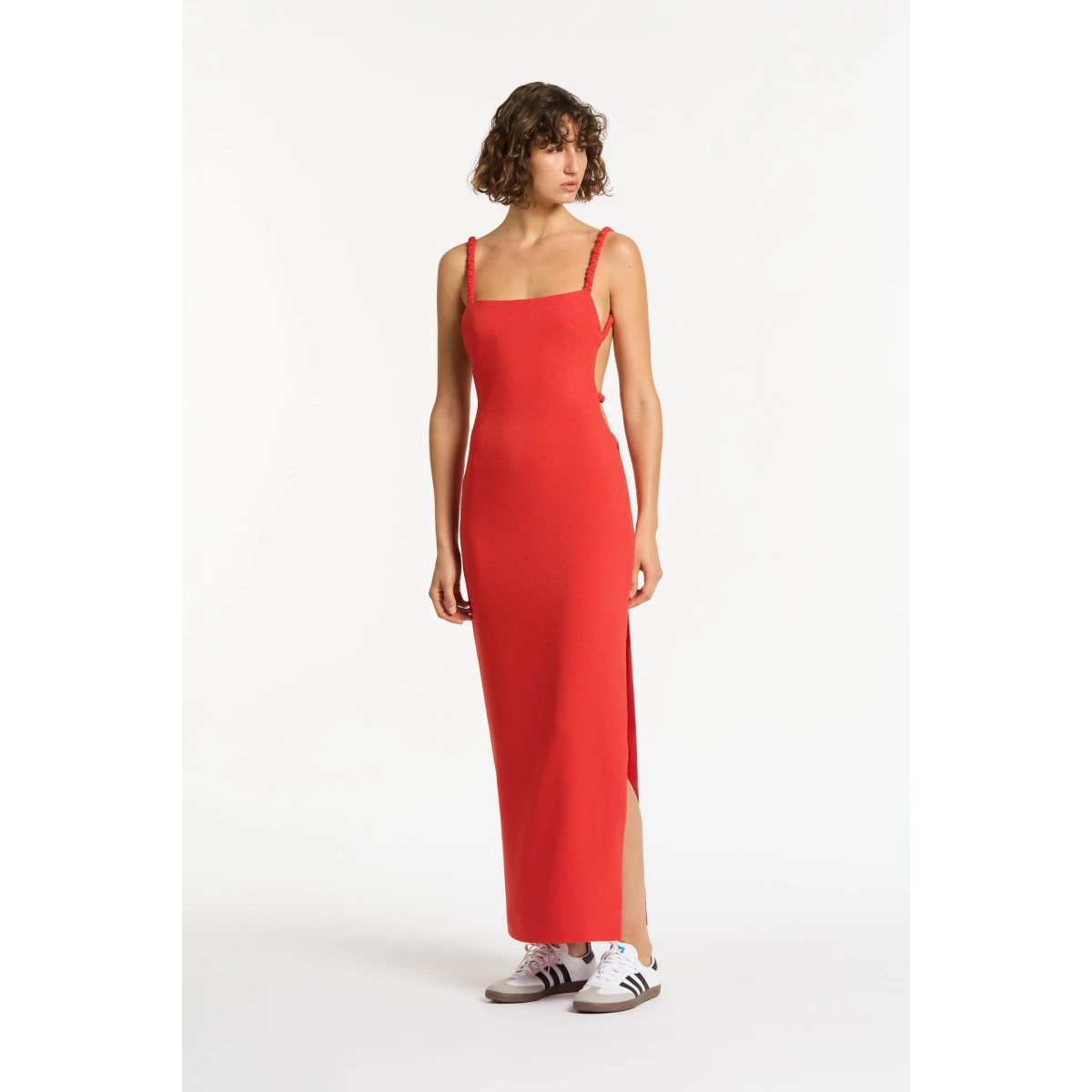sir the label red dress