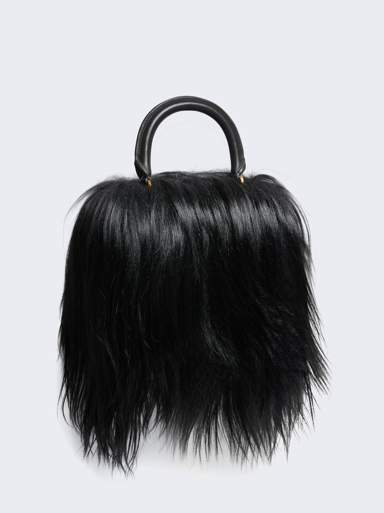 Schiaparelli Mini Secret Fur Bag | Haute Couture Designer | Coveti
