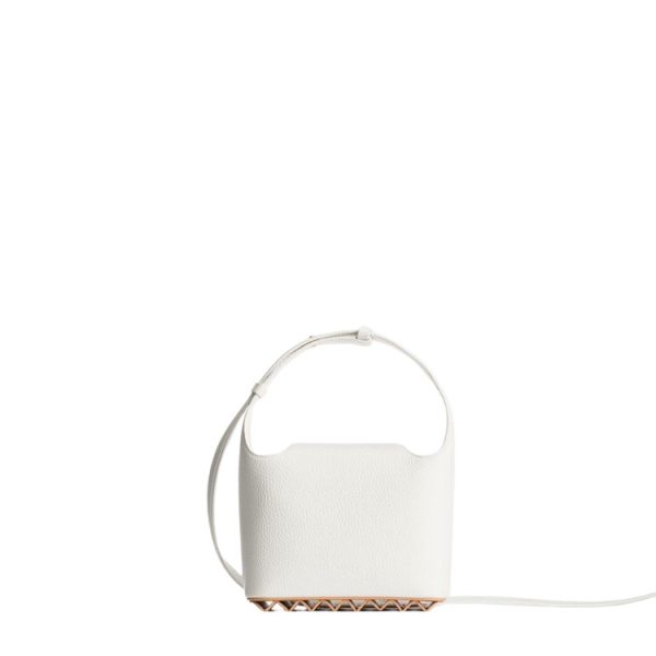 mlouye Mini Louise Bag White81459 nobg