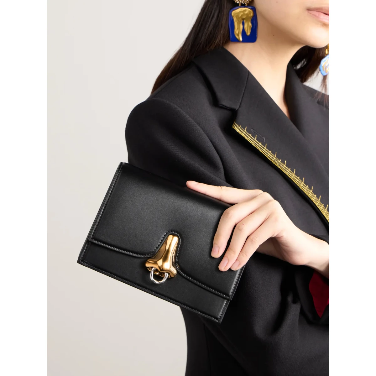 schiaparelli mini nose bag