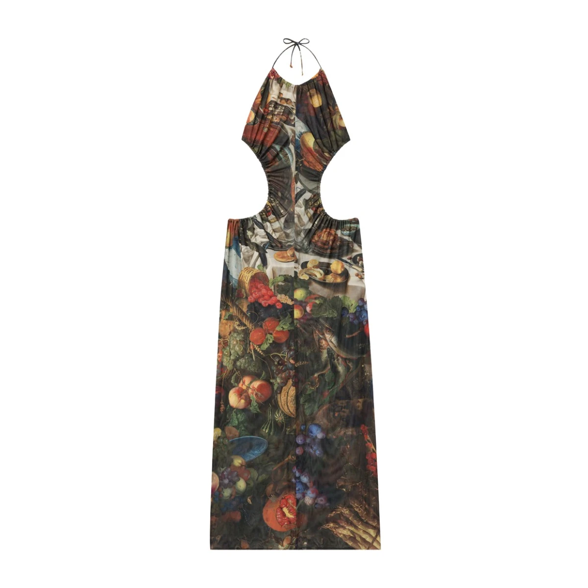 AZ FACTORY Halter Dress Multicolor18269 nobg