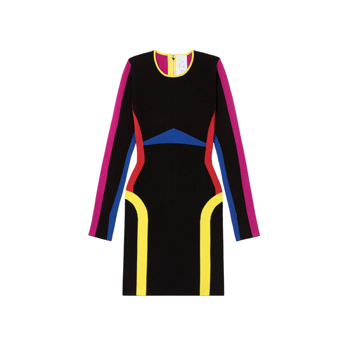 AZ FACTORY Multicolor Long Sleeve Dress Multicolor20826 nobg