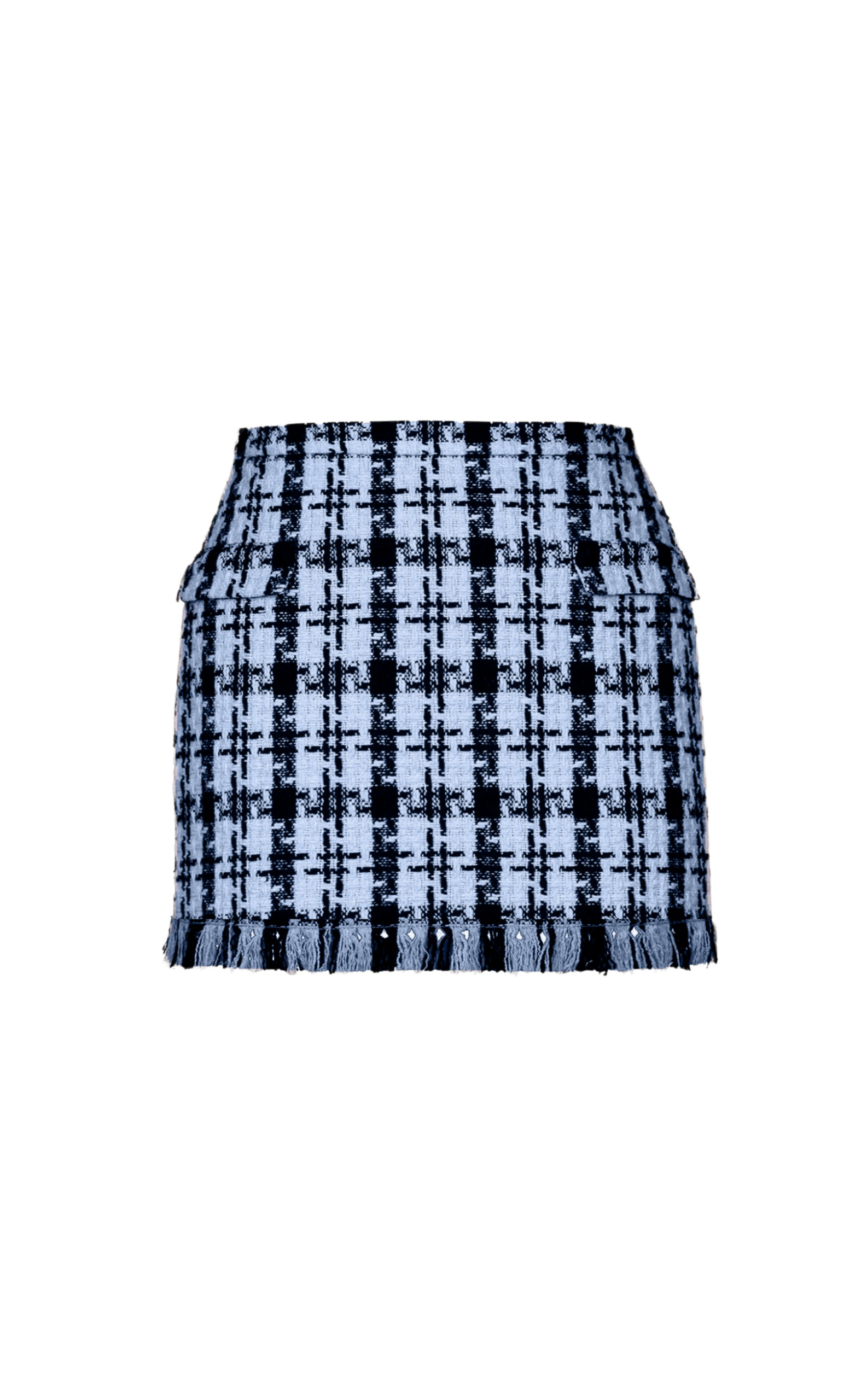 Loulou Brand Funny Face Miniskirt In Blue86758 nobg