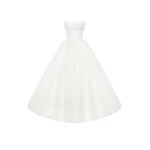 Milla Spectacular tulle evening co-ord set with statement long gloves Milla dress