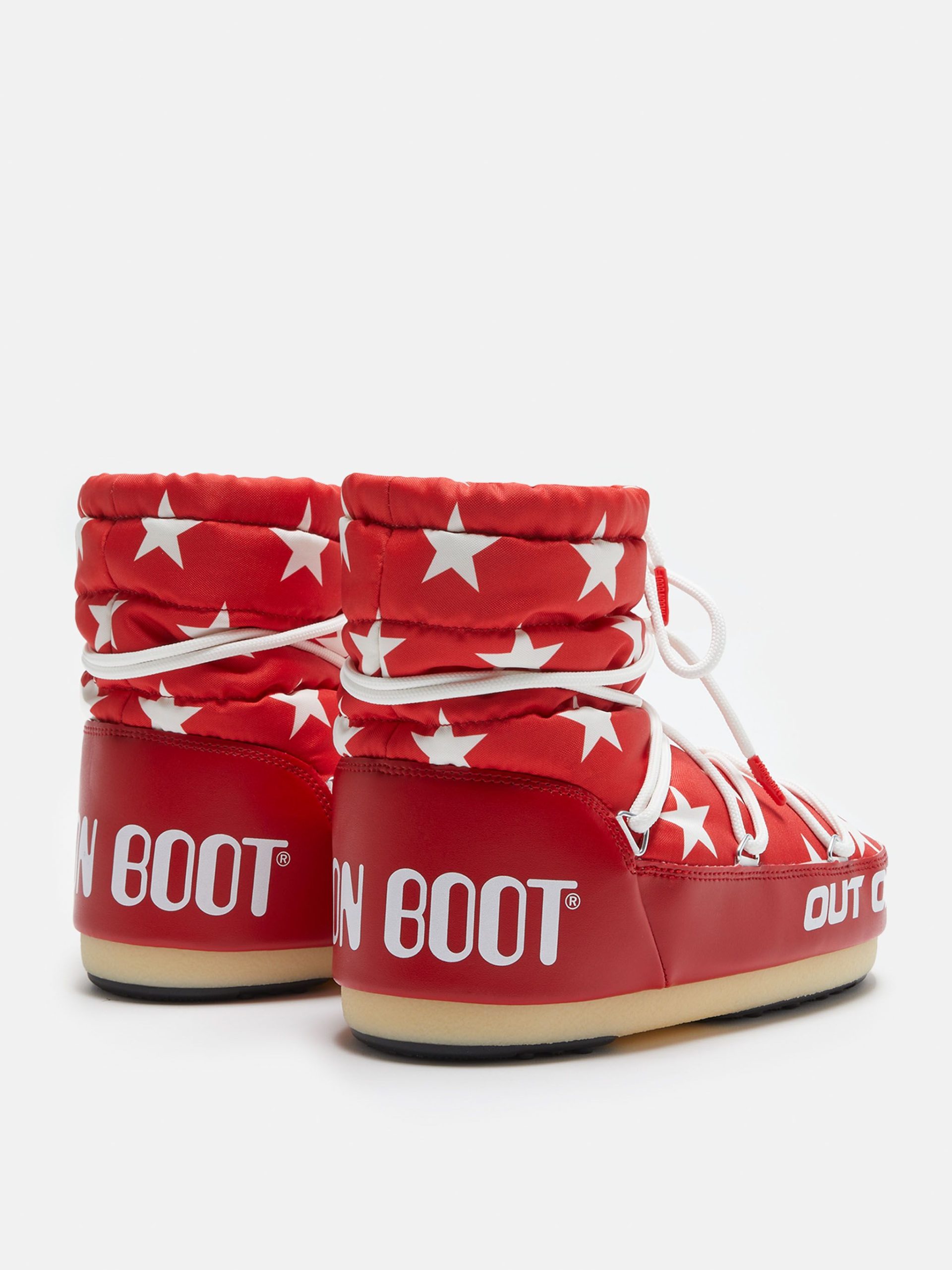 Moon boots online rouge