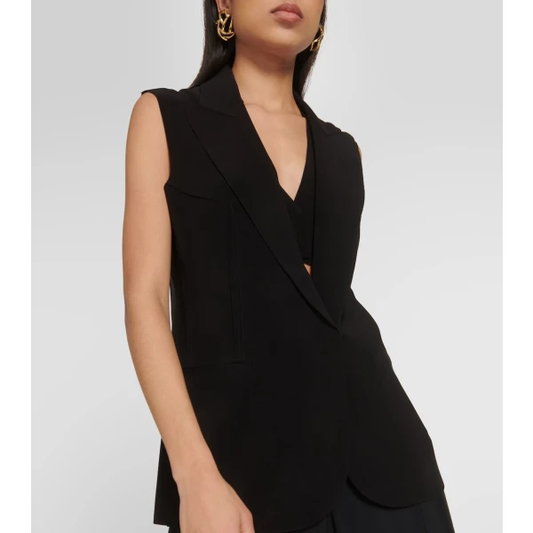 Norma Kamali Jersey vest Luxury Ready to Wear Coveti