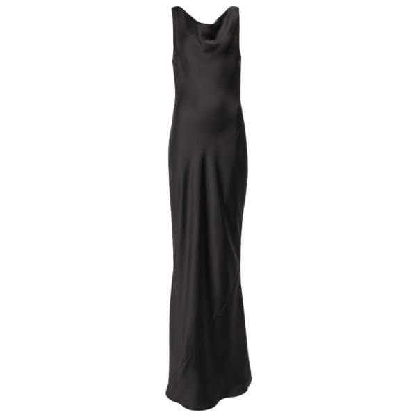 Norma Kamali Maria crepe satin maxi dress21607 nobg