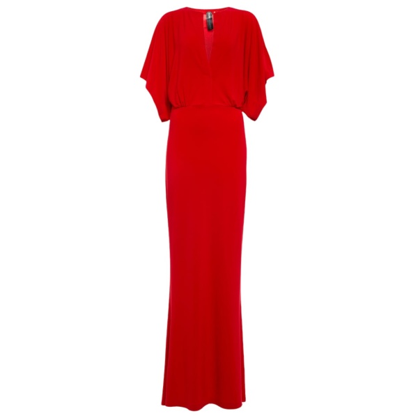 Norma Kamali Obie jersey maxi dress29956 nobg