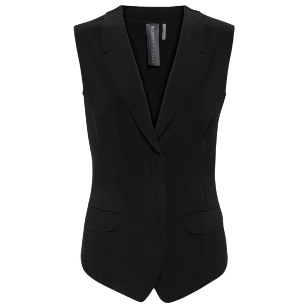 Norma Kamali Single breasted vest42783 nobg