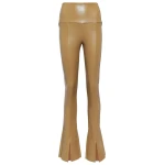 Norma Kamali Spat faux leather leggings35609 nobg