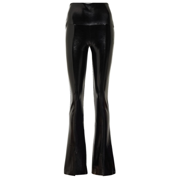 Norma Kamali Spat faux patent leather leggings88090 nobg