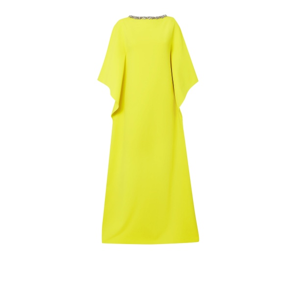 Safiyaa Amarella Chartreuse Long Dress52050 nobg