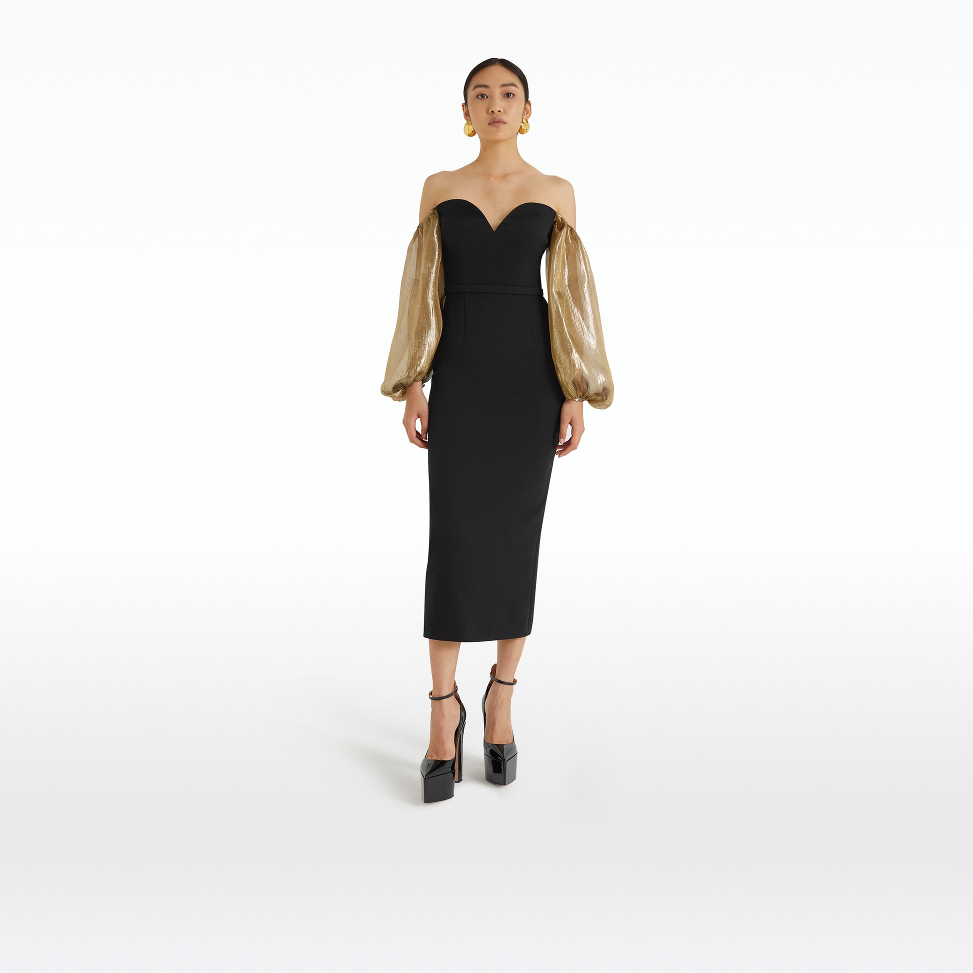 fashion nova black gold dress Old Stock! Fashion Nova 