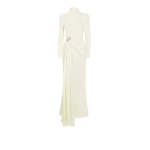 Safiyaa Benni Ivory Long Dress79514 nobg