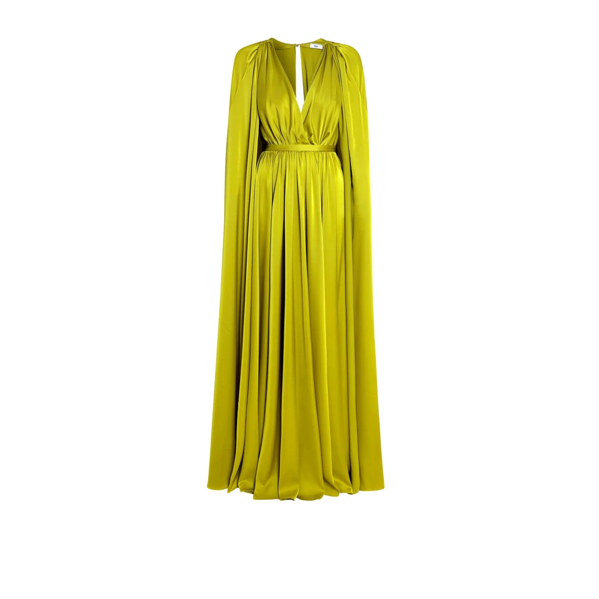 Safiyaa Bianca Chartreuse Long Dress57528 nobg