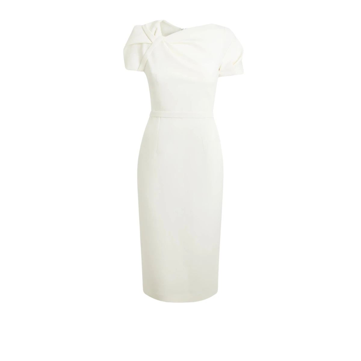 Safiyaa Callina Ivory Midi Dress87940 nobg