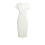 Safiyaa Callina Ivory Midi Dress87940 nobg