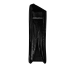 Safiyaa Chiara Black Long Dress With Embroidered Belt