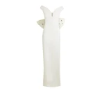 Safiyaa Damona Ivory Long Dress76437 nobg