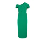 Safiyaa Dania Jewel Green Midi Dress61415 nobg