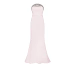 Safiyaa Donatella Barely Pink Long Dress64540 nobg