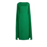 Safiyaa Doola Jewel Green Midi Dress93225 nobg