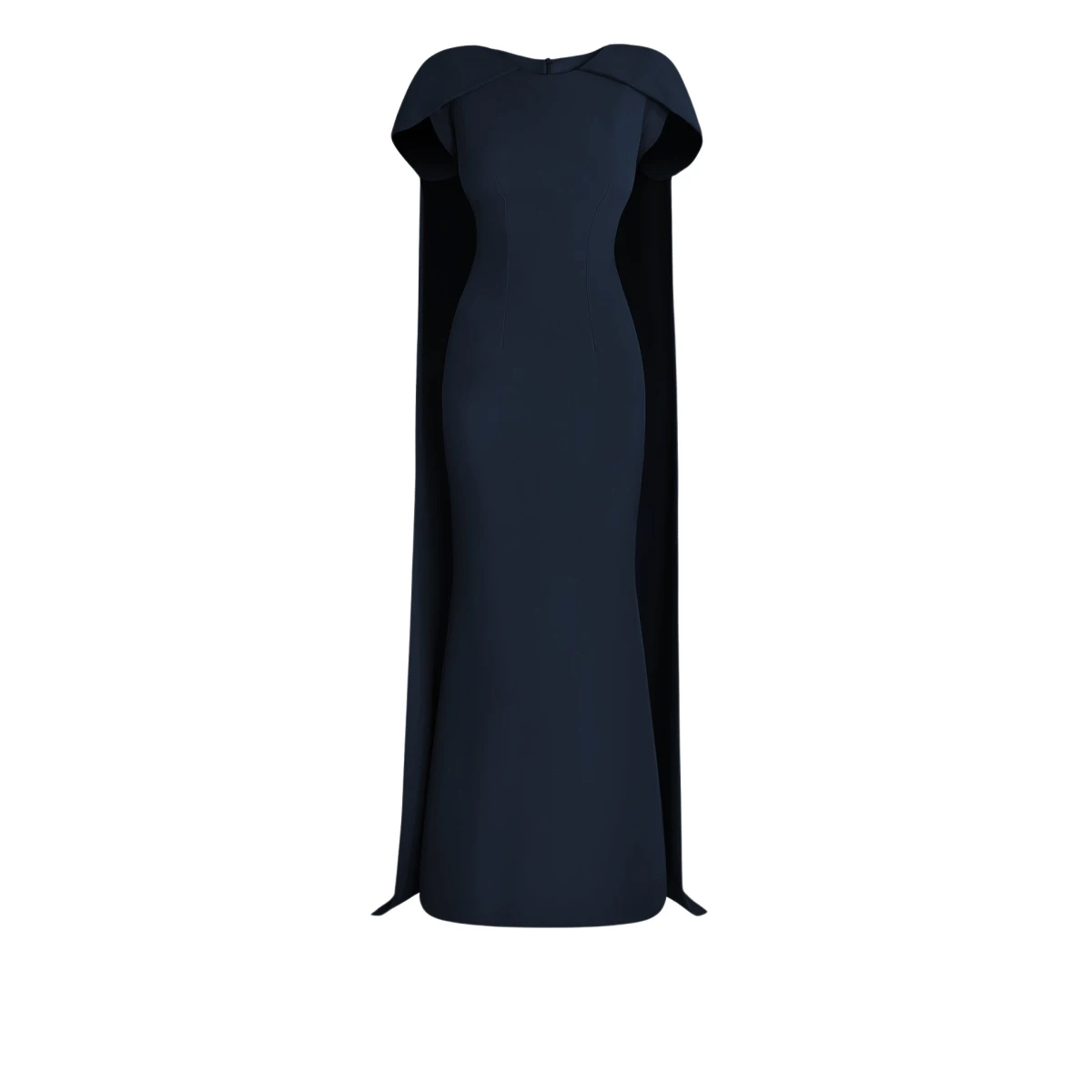 Safiyaa Ginkgo Midnight Navy Dress70141 nobg