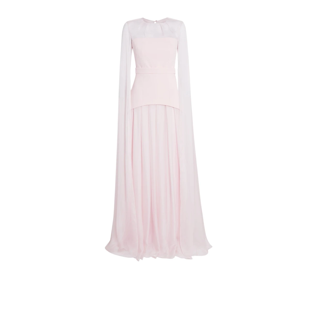 Safiyaa Gloria Pale Pink Long Dress50421 nobg